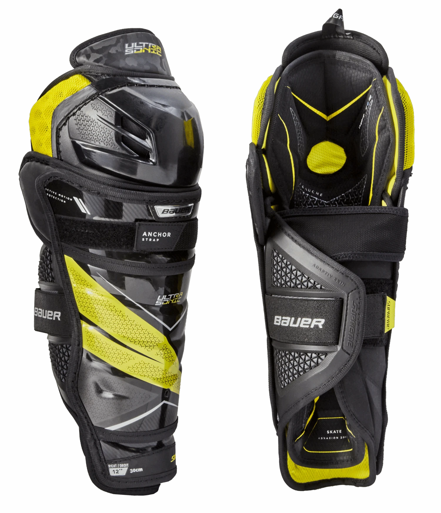 Bauer Supreme Ultrasonic Junior Shin Guards 1 Bauer Supreme Ultrasonic Junior Shin Guards