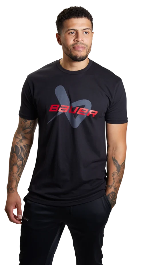Bauer Lockup Tee Adult