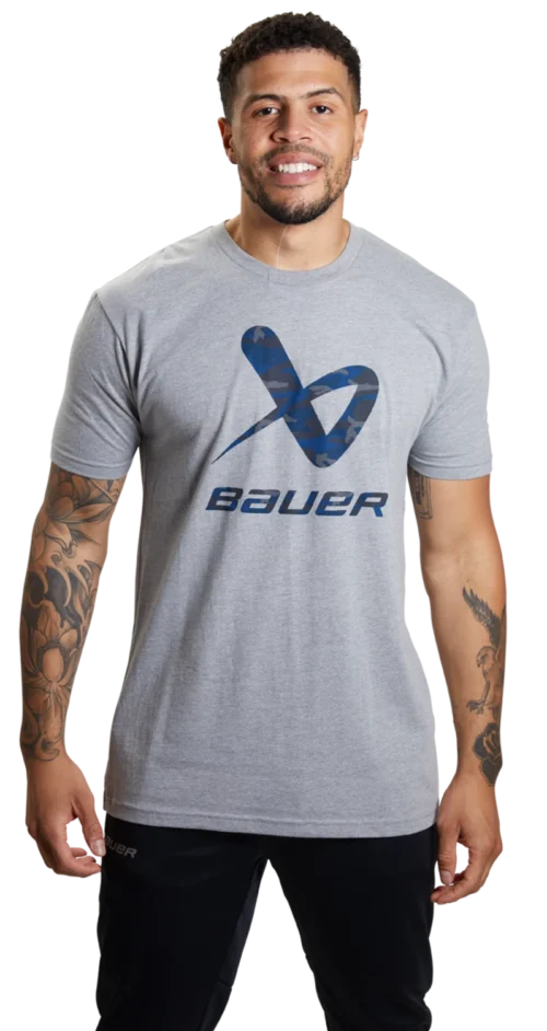 Bauer Camo Lockup Tee Adult