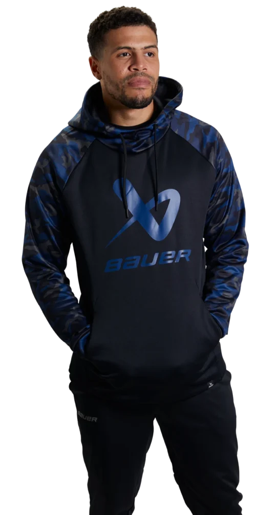 Bauer Raglan Camo Hoodie Adult