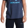 Bauer Core Lockup Short Sleeve Crew Tee Youth -Hockey Equipage Store 1059729 NVY 2821