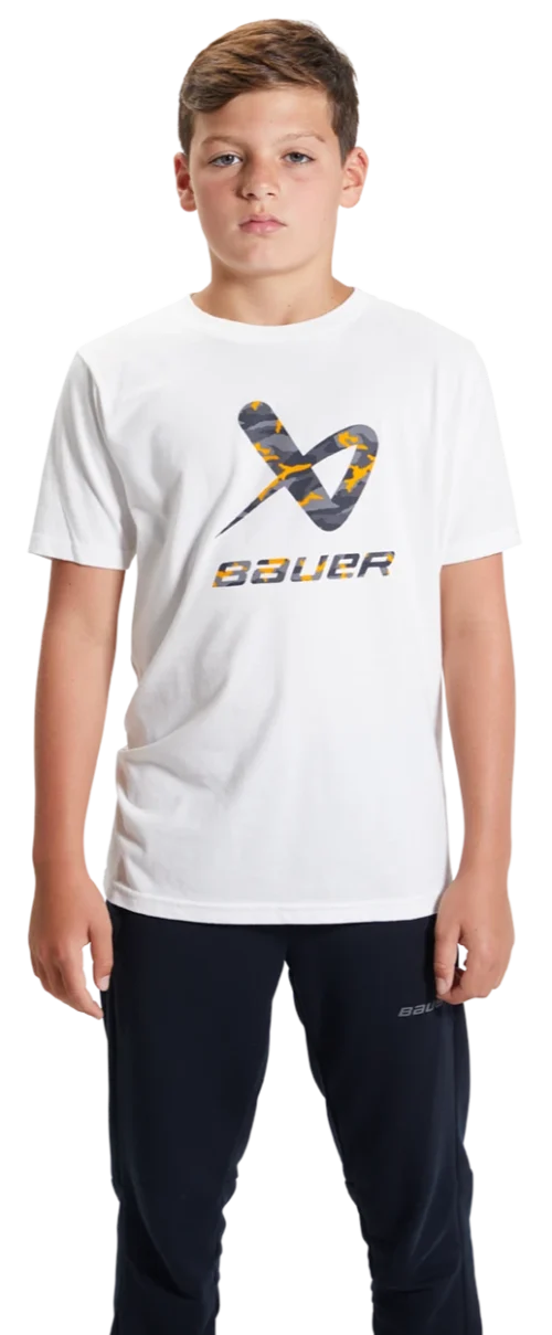 Bauer Camo Lockup Tee Youth