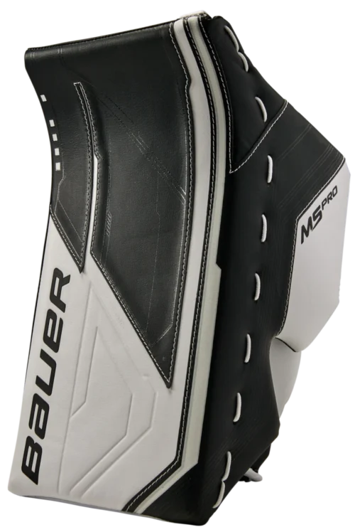 Bauer Supreme M5 Pro Intermediate Goalie Blocker -Hockey Equipage Store 1059811 3 4 WBK 0982