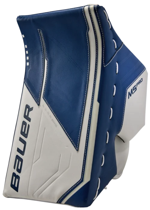 Bauer Supreme M5 Pro Intermediate Goalie Blocker -Hockey Equipage Store 1059811 3 4 WBL 0981