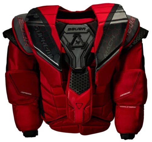 Bauer Supreme Mach Senior Goalie Chest Protector 5 Bauer Supreme Mach Senior Goalie Chest Protector -Hockey Equipage Store 1059815 Red Front 1087