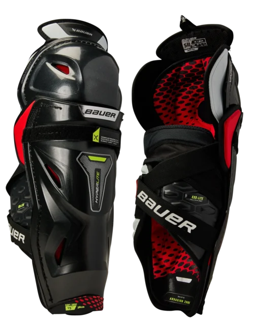 Bauer Vapor Hyperlite Intermediate Shin Guards
