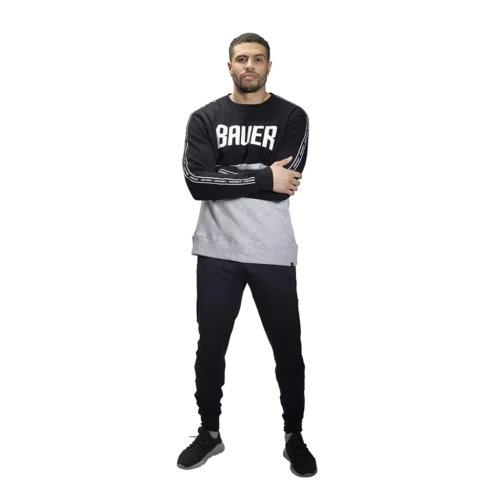 Bauer Overbranded Crew Adult