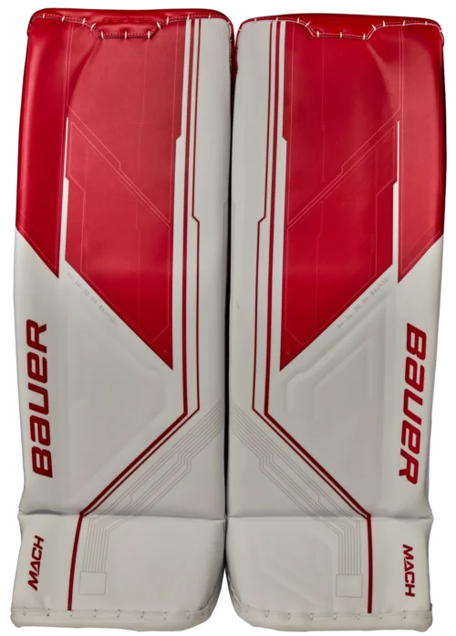 Bauer Supreme Mach Senior Goalie Pads -Hockey Equipage Store 1060674 WRD