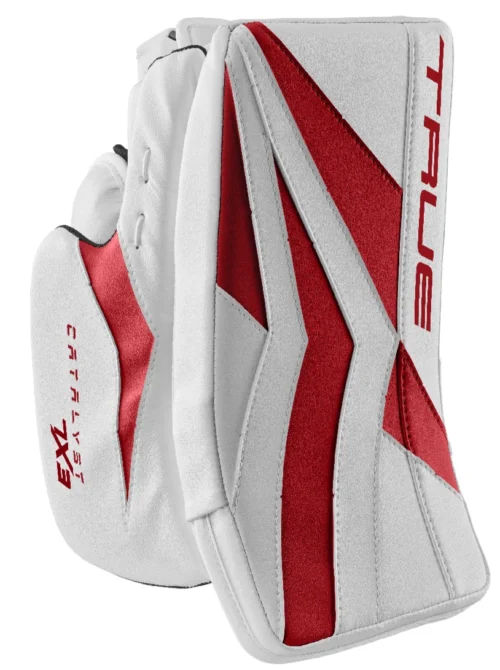True Hockey True Catalyst 7X3 Intermediate Goalie Blocker -Hockey Equipage Store 2023 Hockey Catalyst GoaliePads 7X3 WhiteRed 19bde52f 0404 462c a310 ae2fd4382647