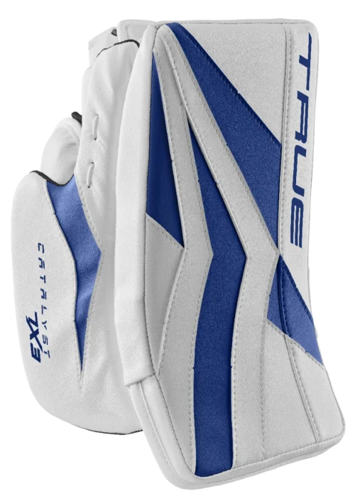 True Hockey True Catalyst 7X3 Intermediate Goalie Blocker -Hockey Equipage Store 2023 Hockey Catalyst GoaliePads 7X3 WhiteRed f144489a 1ffe 42c8 847c 0f55e047fb28
