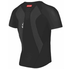 CCM Short-Sleeve Performance Compression Top For Men -Hockey Equipage Store 226bmtc 0003 compression short sleeve top backview