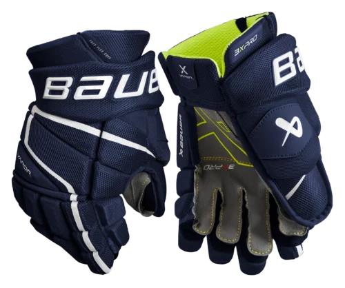Bauer Vapor 3X Pro Junior Hockey Gloves -Hockey Equipage Store 3XPRO JR PALM NAV1