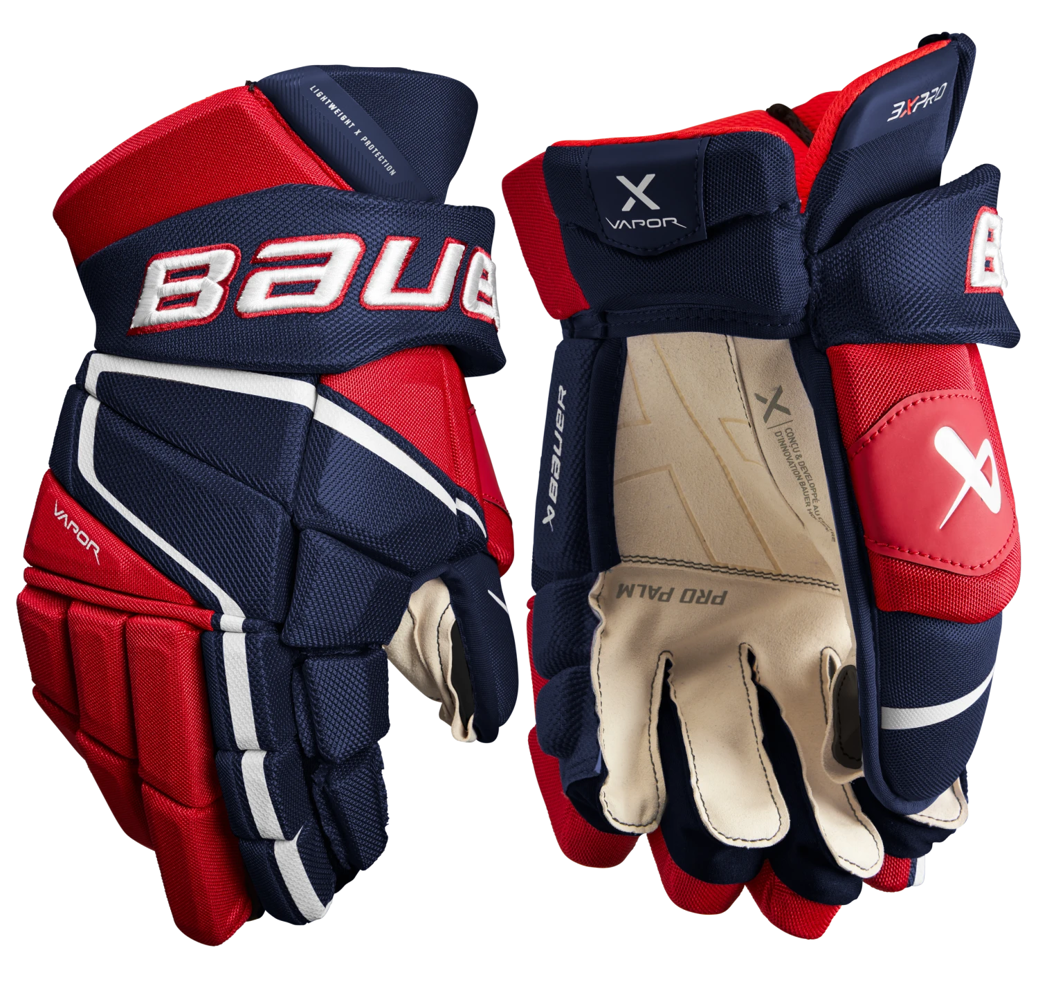 Bauer Vapor 3X Pro Intermediate Hockey Gloves 4 Bauer Vapor 3X Pro Intermediate Hockey Gloves - Image 4