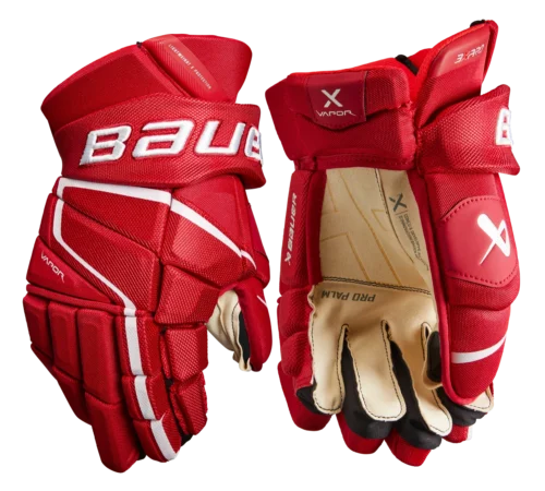 Bauer Vapor 3X Pro Intermediate Hockey Gloves -Hockey Equipage Store 3XPRO SR FRONT RED2 7d97e46a 454b 4c35 90ad 95e6ddab6f93