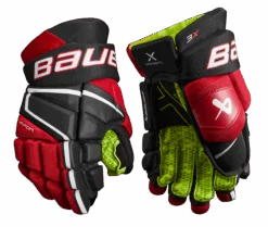 Bauer Vapor 3X Junior Hockey Gloves 12 Bauer Vapor 3X Junior Hockey Gloves -Hockey Equipage Store 3X JR FRONT BKR2
