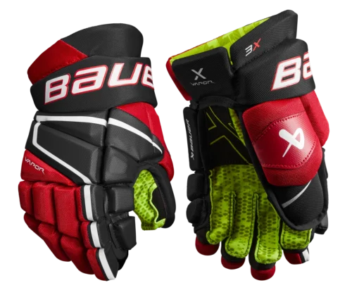 Bauer Vapor 3X Junior Hockey Gloves -Hockey Equipage Store 3X JR FRONT BKR2