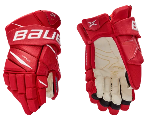 Bauer Vapor 2X Junior Hockey Gloves -Hockey Equipage Store 604994 RED 01 c5beff67 376b 411a 91f7 1924ae3c3dae