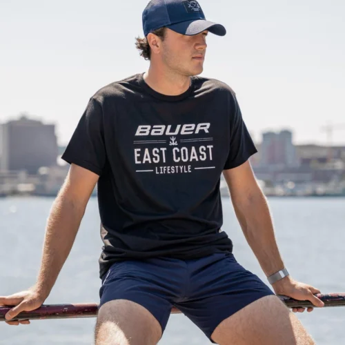 Bauer X East Coast Lifestyle Collab Tee 5 Bauer X East Coast Lifestyle Collab Tee -Hockey Equipage Store 643954 BLK 03