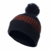 Bauer New Era Rib Striped Pom Knit Senior Toque -Hockey Equipage Store 673439 01