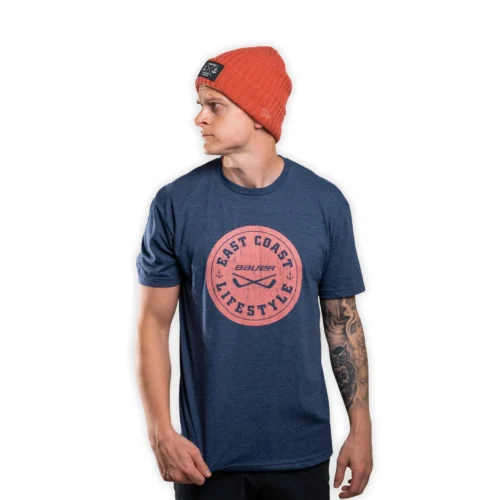 Bauer X East Coast Lifestyle Anchor Tee -Hockey Equipage Store 688256 NAV 02 scaled