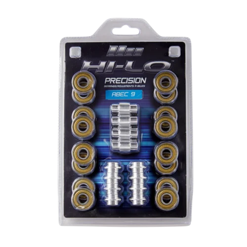 Bauer Roller S19 HI-LO ABEC 9 608 Bearings