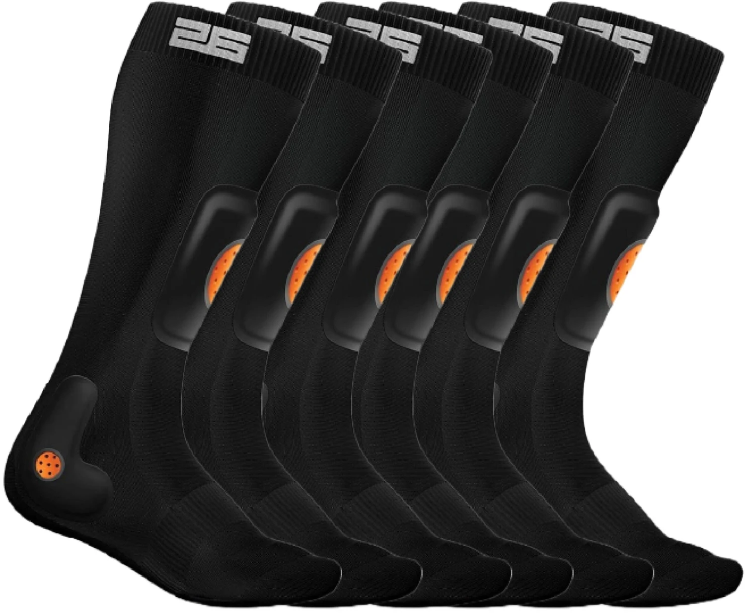 Stable 26 Ski Tibial Socks (6 Pairs) 1 Stable 26 Ski Tibial Socks (6 Pairs)