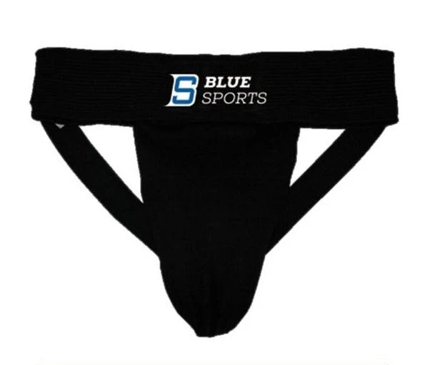 Blue Sports Deluxe Support With Cup Junior 1 Blue Sports Deluxe Support With Cup Junior