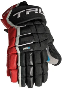 True Hockey True XC9 2020 Senior Hockey Gloves -Hockey Equipage Store B2RAssets 770x1206 red black 1