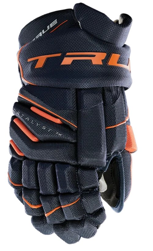 True Hockey True Catalyst 7X Senior Hockey Gloves -Hockey Equipage Store CT7xGlove Navy Orange 1 6a5ff919 6a70 40bc a039 62430944d81d
