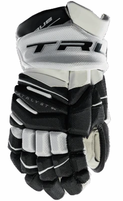 True Hockey True Catalyst 9X Junior Hockey Gloves -Hockey Equipage Store CT9xGlove Black White