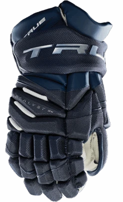 True Hockey True Catalyst 9X Junior Hockey Gloves -Hockey Equipage Store CT9xGlove Navy