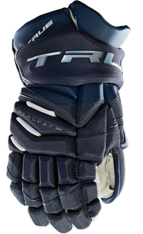 True Hockey True Catalyst 9X Junior Hockey Gloves -Hockey Equipage Store CT9xGlove Navy