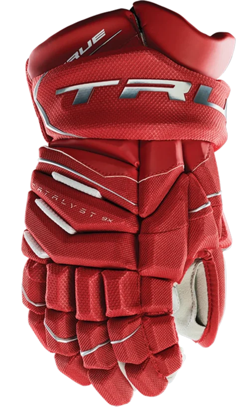 True Hockey True Catalyst 9X Junior Hockey Gloves -Hockey Equipage Store CT9xGlove Red