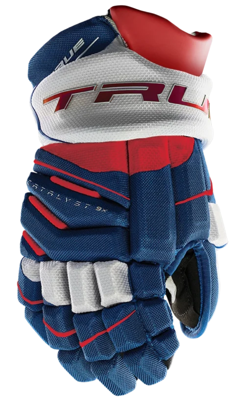 True Hockey True Catalyst 9X Senior Hockey Gloves -Hockey Equipage Store CT9xGlove Red White Blue f71fcfb5 3943 4105 9240 15a612639915
