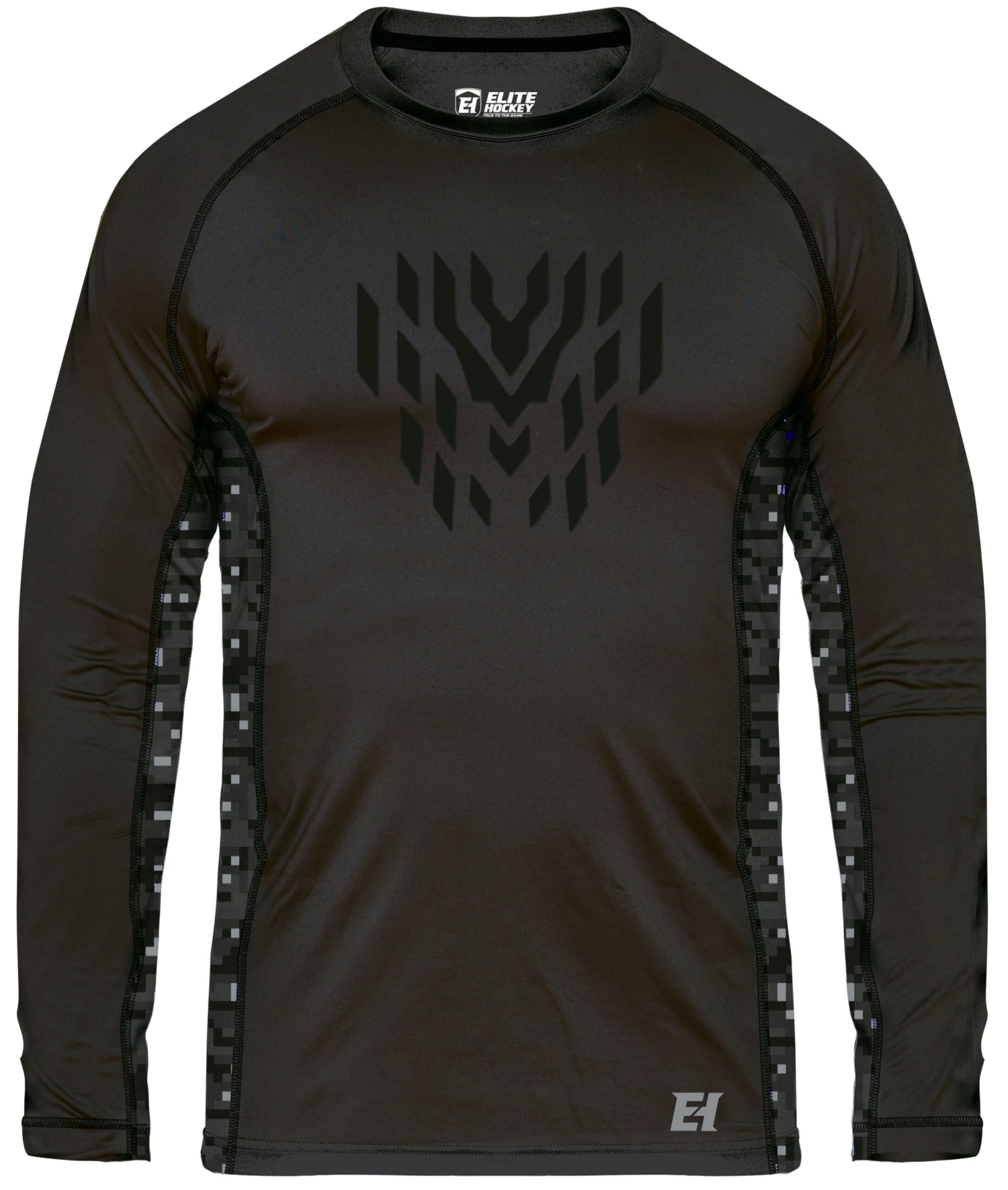 Elite Hockey Compression Long Sleeve Top For Boys 1 Elite Hockey Compression Long Sleeve Top For Boys