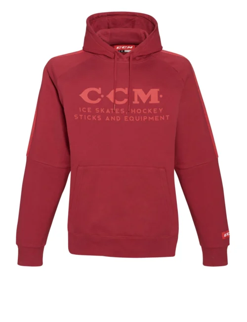 CCM Heritage Logo Fleece Hood Adult