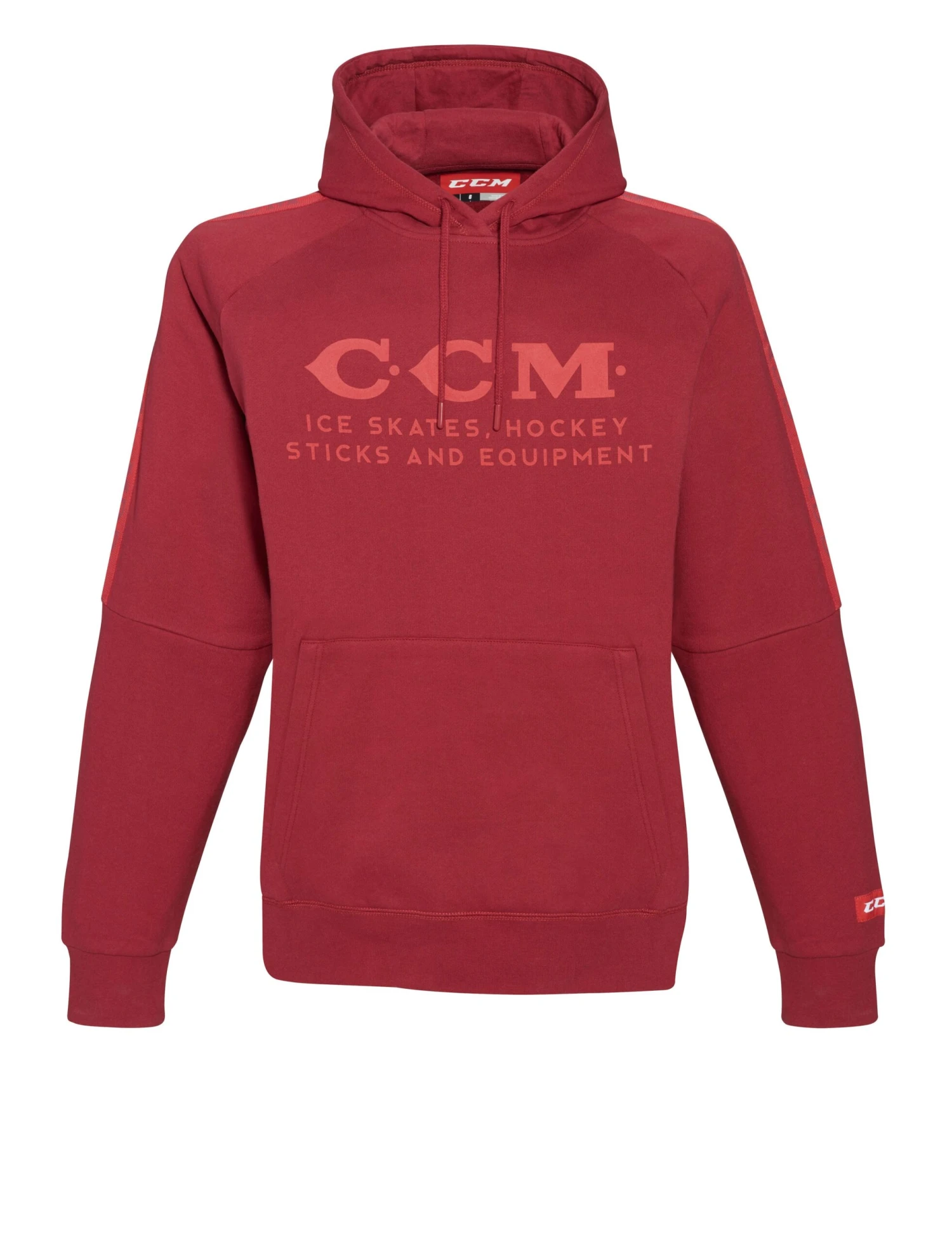 CCM Heritage Logo Fleece Hood Adult 1 CCM Heritage Logo Fleece Hood Adult