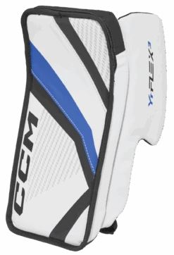 CCM YTFLEX 3 Youth Goalie Blocker -Hockey Equipage Store GBYFX3 WHTRYL 01