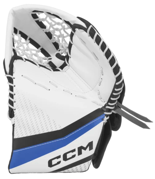 CCM YTFLEX 3 Youth Goalie Catcher -Hockey Equipage Store GMYFX3 WHTRYL 01