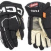 CCM Tacks AS-V Pro Youth Hockey Gloves -Hockey Equipage Store HGAS5PRO BKWH YT 1f2422b9 3d40 4f63 b35f 0d5ad97805bd