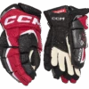 CCM JetSpeed FT6 Pro Junior Hockey Gloves -Hockey Equipage Store HGFT6PRO BKRW 01