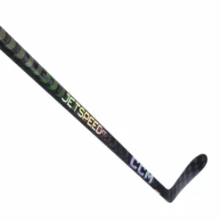 CCM JetSpeed FT5 Pro Junior Hockey Stick (Chrome) -Hockey Equipage Store HSFT5P GRIS 2