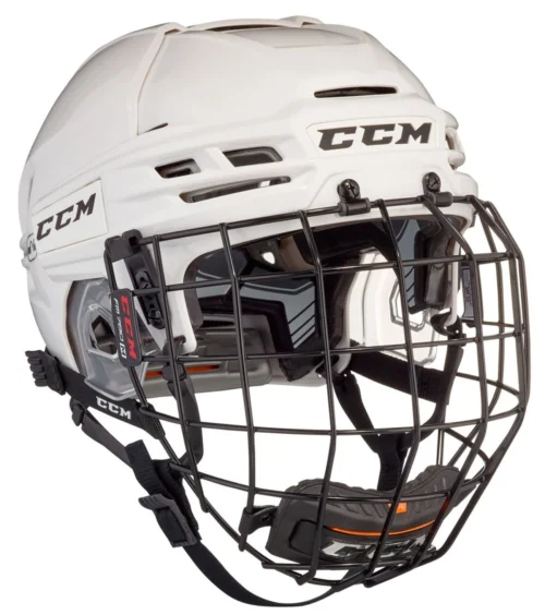 CCM Tacks 910 Combo Hockey Helmet -Hockey Equipage Store HT910C WHT
