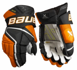 Bauer Vapor Hyperlite Intermediate Hockey Gloves 13 Bauer Vapor Hyperlite Intermediate Hockey Gloves -Hockey Equipage Store HYPERLITE SR FRONT BKO2 ad67a751 43f8 480b a2ae cddaaa84f40b