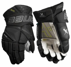Bauer Vapor Hyperlite Intermediate Hockey Gloves 15 Bauer Vapor Hyperlite Intermediate Hockey Gloves -Hockey Equipage Store HYPERLITE SR FRONT BLK2 8e16cad9 ac93 485e 9e8b 7e57e789e261