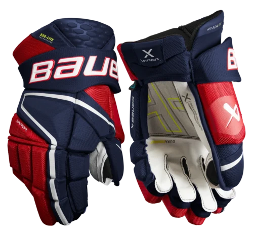 Bauer Vapor Hyperlite Senior Hockey Gloves 18 Bauer Vapor Hyperlite Senior Hockey Gloves -Hockey Equipage Store HYPERLITE SR FRONT NRW2
