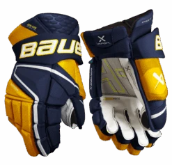 Bauer Vapor Hyperlite Senior Hockey Gloves -Hockey Equipage Store HYPERLITE SR FRONT NVG2