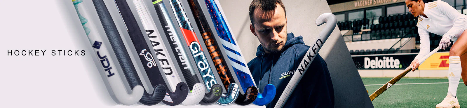 Hockey Equipage Store -Hockey Equipage Store Hockey Sticks Collection Dept Banner