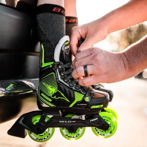 Bauer Mission Lil' Ripper Adjustable Youth Roller Skates -Hockey Equipage Store MISSIONRHLIL RIPPERAdjustableSkateYouth 3aae9732 4a27 420a a6e8 75a522e336dc