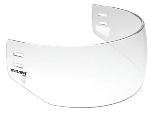 Bauer Pro Straight Clear Visor